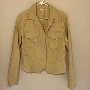 Cabi Tan Button-Down Jacket, Women’s Medium